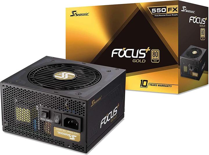 Image du produit Seasonic Focus Plus Gold (550 W)