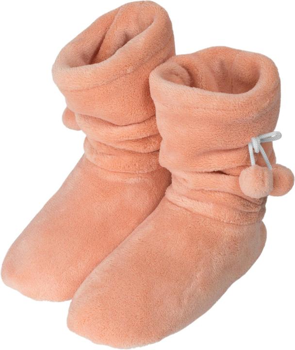 Produktbild Normani Damen Fleece-Hausschuhe mit Bommeln (40)