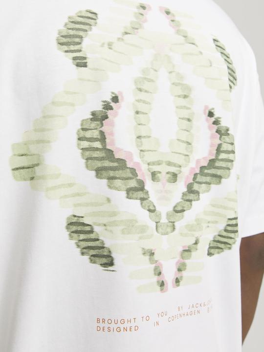 Actual product image Jack & Jones Rückenprint Rundhalsausschnitt T-shirt T-shirt (XS)