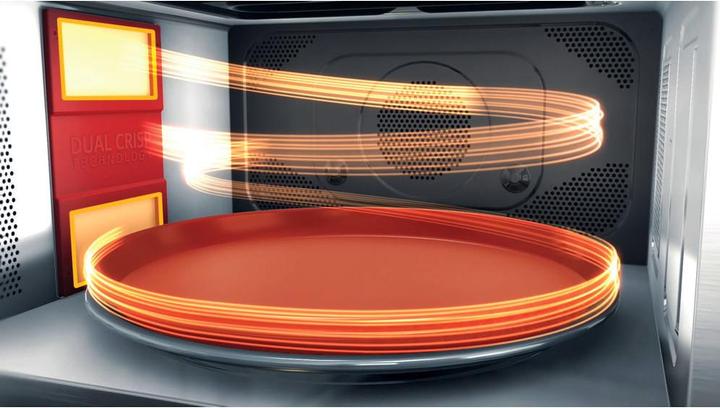 Actual product image Whirlpool MWSC 9133 SX Flat surface Combi-microwave 33 L 1000 W Black, Stainless steel (33 l)
