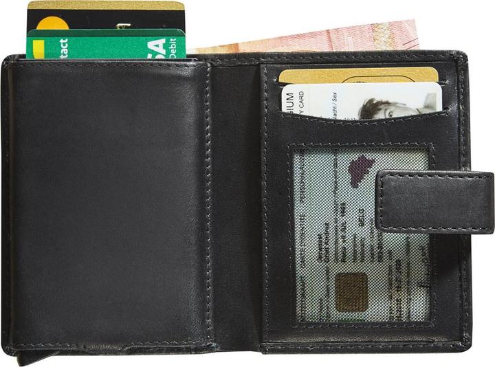 Actual product image Maverick Urban Classic CardProtector super compact cuir RFID - noir