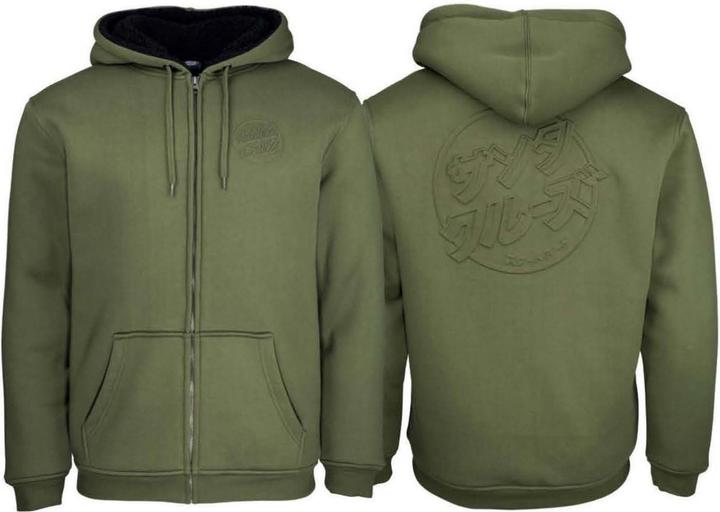 Immagine prodotto Santa Cruz Japanese Dot Emboss Zip Hoodie (S)