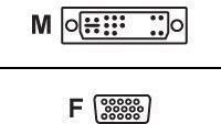 Produktbild equip Adapter DVI Analog auf VGA 12+5/HDB15S/B beige (VGA, 4.50 cm)