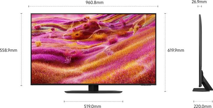 Immagine prodotto Samsung QE43QN90F (43", QN90F, NeoQLED, Mini-LED, 4K, 2025)