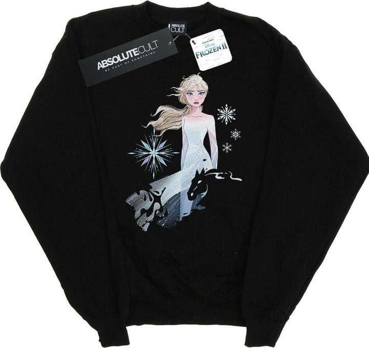 Disney Frozen 2 Elsa Nokk Silhouette Sweatshirt Mädchen
