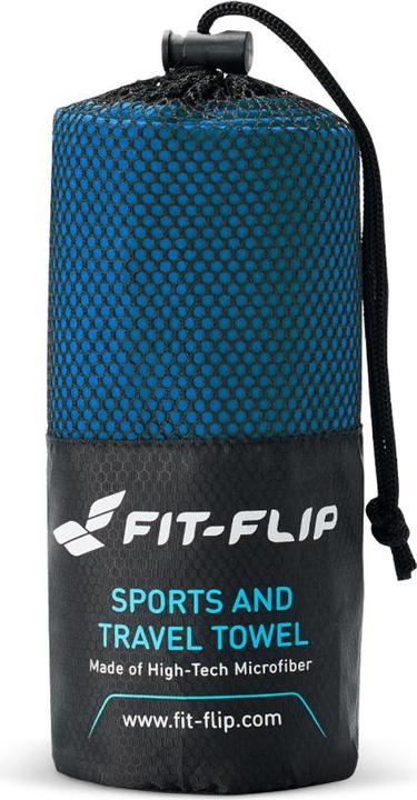Image du produit Fit-Flip Mikrofaser Handtuch schnelltrocknend mit Tasche 40x80cm (40 x 80 cm)