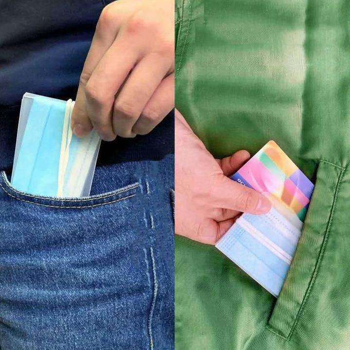 Produktbild PhoneLook Flexibler Aufbewahrungsbehälter für chirurgische Masken (10 Stück) (10 x)