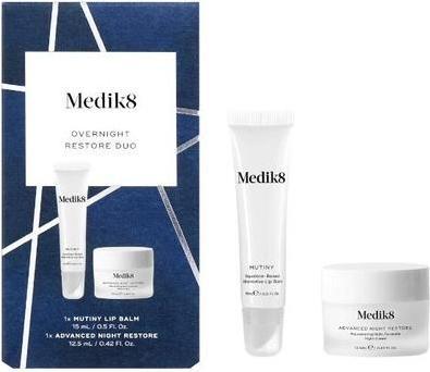 Immagine prodotto Medik8 Overnight Restore Duo Cosmetic Set For Skin Renewal And Nourishment (Set per la cura del viso)