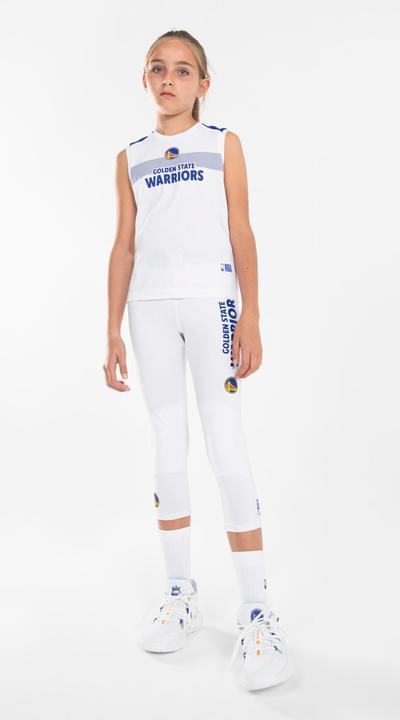 Immagine prodotto Tarmak Maglia base basket senza maniche da bambino 500 - NBA Golden State Warriors
