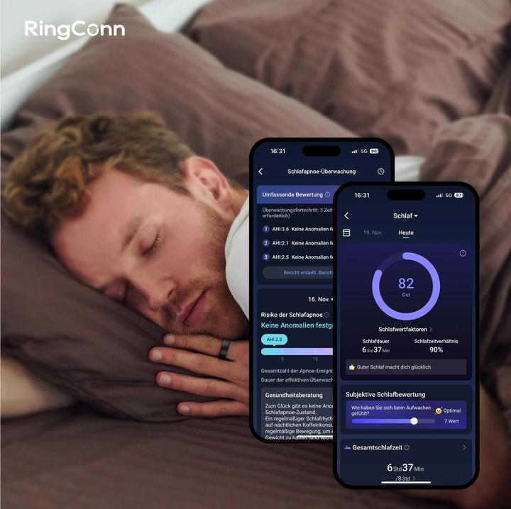 Produktbild RingConn Smart Ring (Gen2) (10, Black)