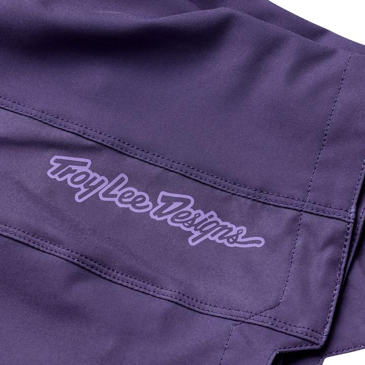 Actual product image Troy Lee Designs Womens Lilium Short, Solid, deep purple, M (M)