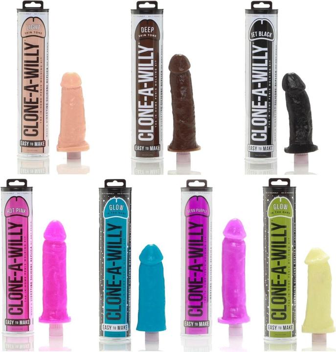 Actual product image Clone A Willy Neon Purple