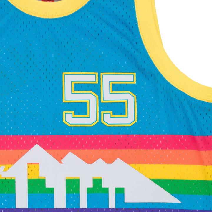 Produktbild Mitchell & Ness Swingman Jersey Denver Nuggets TROPICAL Dikembe Mutombo - XL (XL)