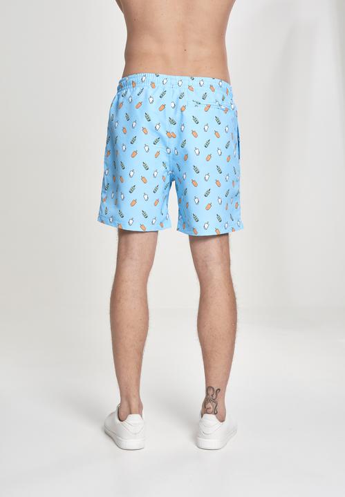 Actual product image Urban Classics Pattern Swim Shorts (XL)
