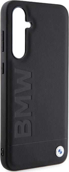 Image du produit BMW BMHCS23FESLLBK S23 FE S711 czarny/black Tampon à chaud en cuir (Samsung Galaxy S23 FE)