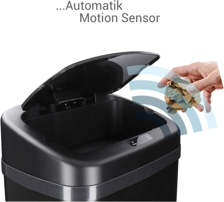 Actual product image Talk-Point Rubbish Bin, Black 40 (40 l)