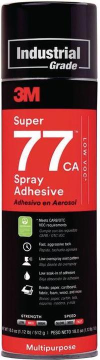 Actual product image 3M Super 77 (124 g, 500 ml)