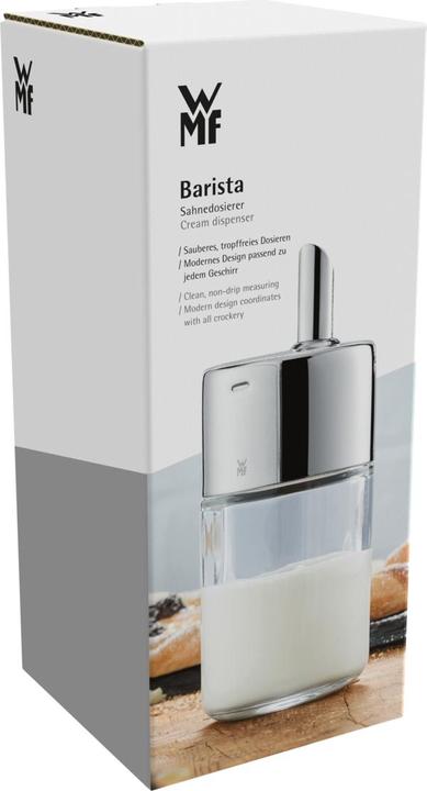 Produktbild WMF Milchkännchen Sahnekännchen Sahnedosierer mit Deckel 240 ml Barista Glas (0.24 l)