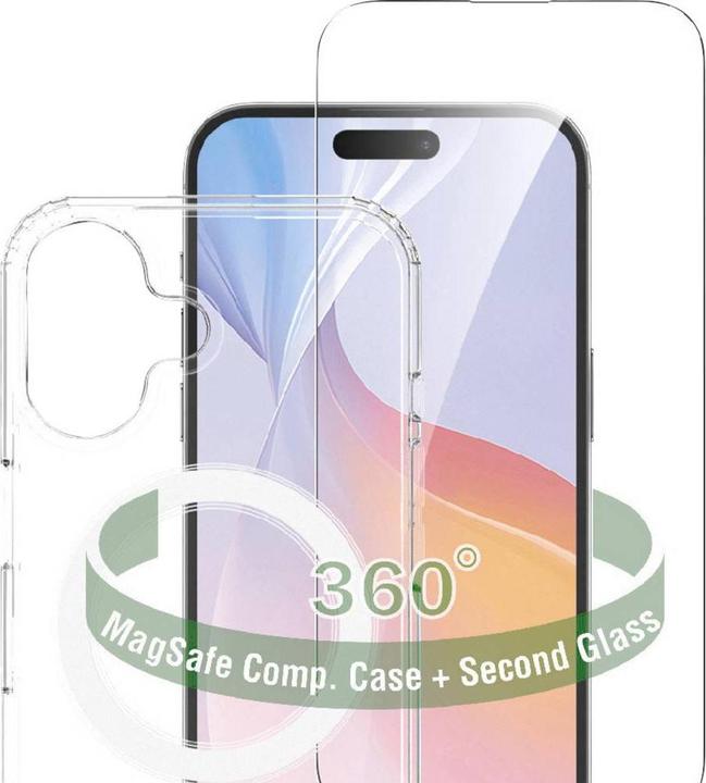 Actual product image 4smarts 360° Premium Protection Set (1 Piece, Apple iPhone 16 Plus)