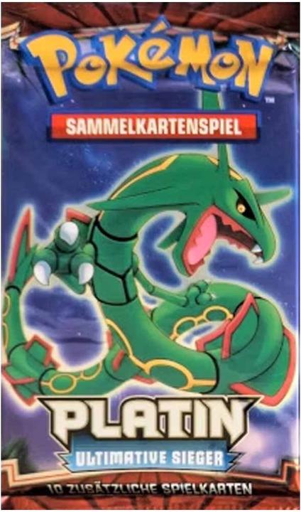 Produktbild Pokémon Platin Ultimative Sieger Booster - DE (Deutsch, Booster Pack)
