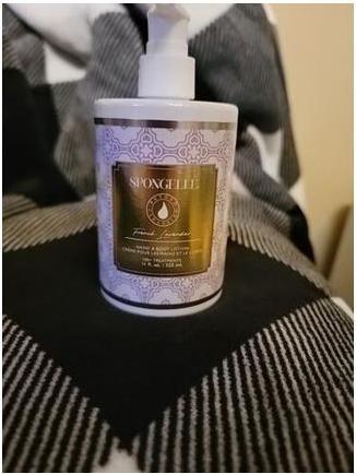 Immagine prodotto Spongellé Lozione per mani e corpo Lozione alla lavanda francese (Latte corpo, 325 ml)