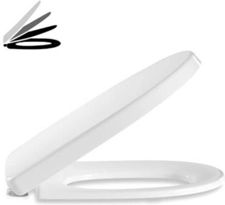 Produktbild Pressalit 492000-D09999 WC-Sitz Delight m.Deckel Weiss Uni-flex