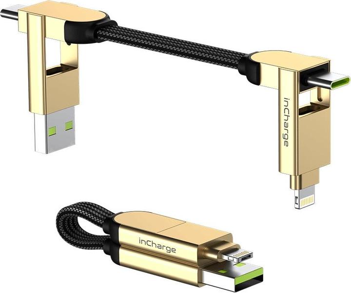 Actual product image Rolling Square inCharge X (0.07 m, USB 2.0, 100 W)