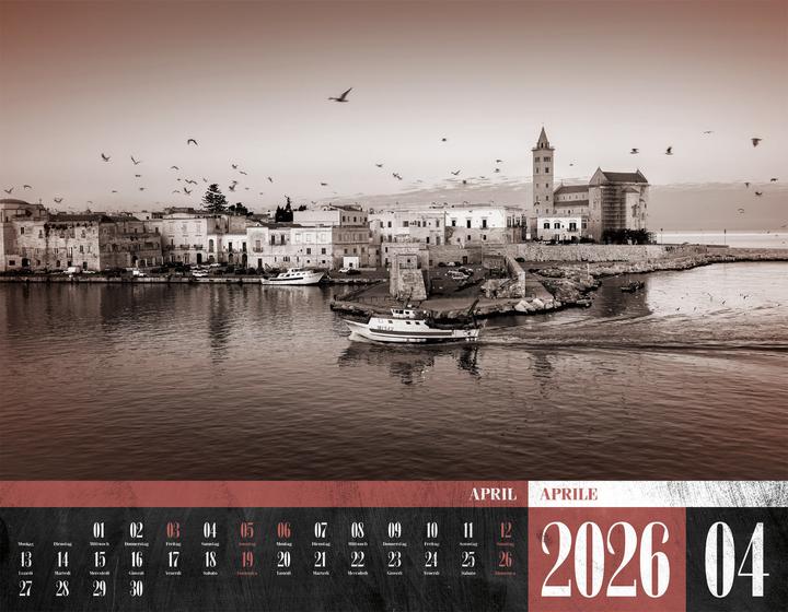 Produktbild La Dolce Vita - Italienische Lebensart Kalender 2026 (54 x 42 cm, Harter Einband, Italienisch, Deutsch)