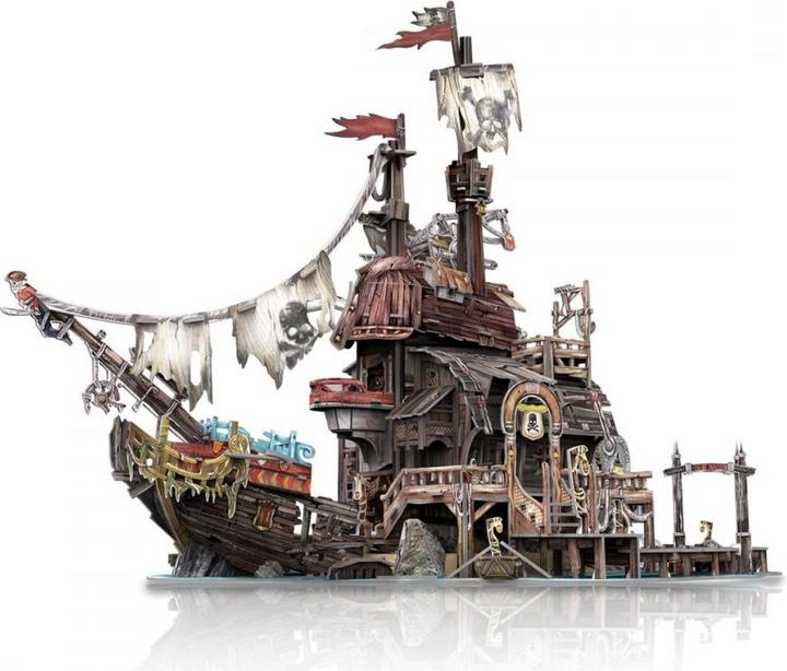 Produktbild Cubicfun 3D-Puzzle - Piratenbucht (218 Teile)