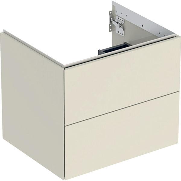 Geberit ONE Waschtischunterschrank, 2 Schubladen, 59,2x50,4x47cm, 505.261.00. (51 x 64 x 57 cm)