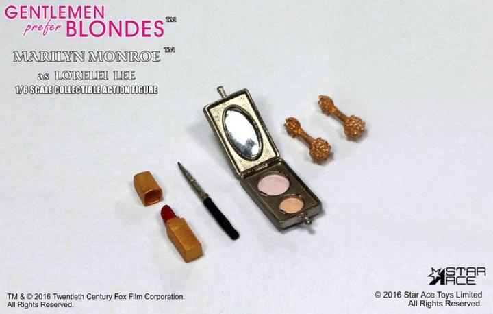 Produktbild Star Ace Toys Blondinen bevorzugt - My Favourite Legend: 1/6 Marilyn Monroe Gold Dress Ver.