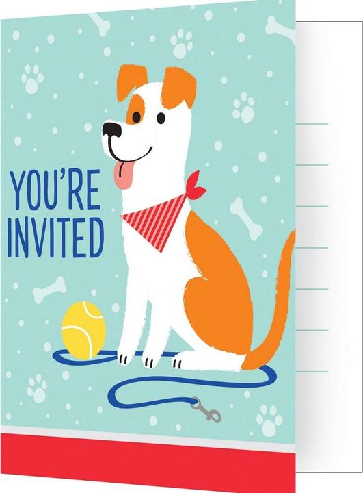 Immagine prodotto Creative Party Inviti per cani (confezione da 8) (8 pz.)