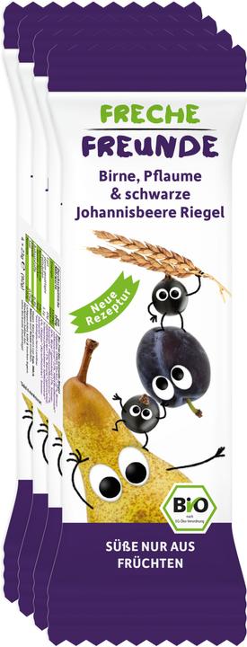 Produktbild Freche Freunde Getreideriegel Birne Pflaume Brombeere (92 g)