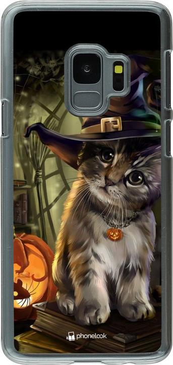 Image du produit PhoneLook Coque transparent Halloween 21 Witch cat (Samsung Galaxy S9)