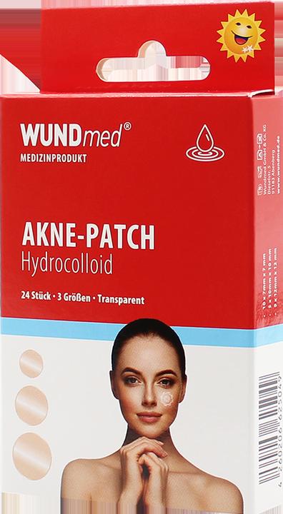 Actual product image Wundmed 24x Akne-Patches transparent in 3 Grössen