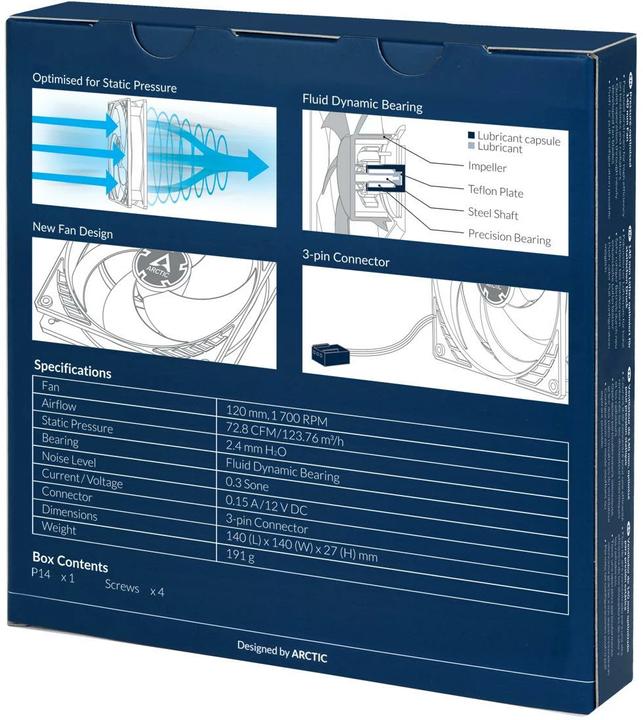 Immagine prodotto Arctic P14 (140 mm, 1 x)