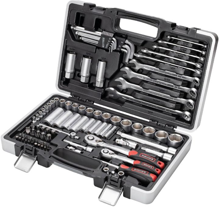Actual product image Rothewald Kit utensili in pollici