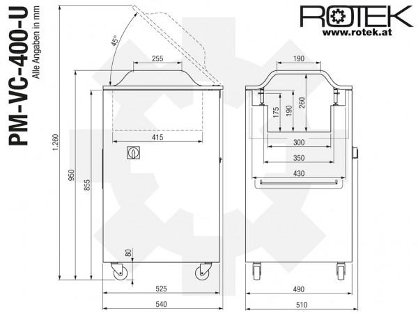 Produktbild Rotek - Stand-Vakuumiergerät PM-VC-400-T200-2S-U, V1605