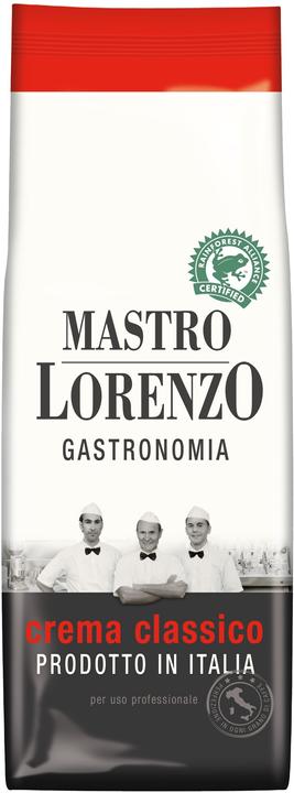 Mastro Lorenzo Kaffeebohnen Crema Classico (1000 g, Dunkle Röstung)