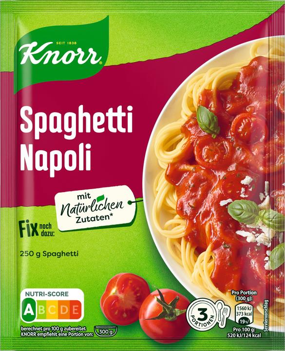 Actual product image Knorr Fix Spaghetti Napoli (39 g)