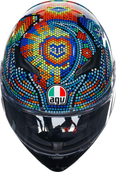 Produktbild AGV Integralhelm K-3 Top Rossi Winter Test 2018 (59 - 60 cm, L)
