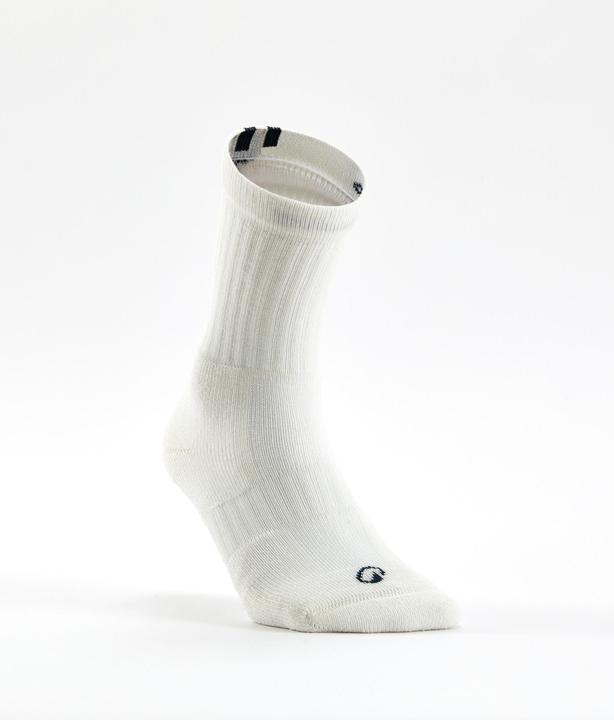 Image du produit Artengo Chaussettes de tennis hautes Decathlon RS 500 bleu blanc vert en lot de 3 (43)