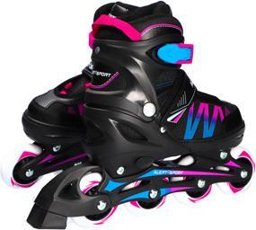 Actual product image Inline Skates Size 31-34 Pink (32)