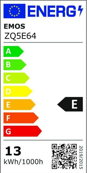 Energie-Label Emos Classic (E27, 13 W, 1521 lm, 1 x, E)