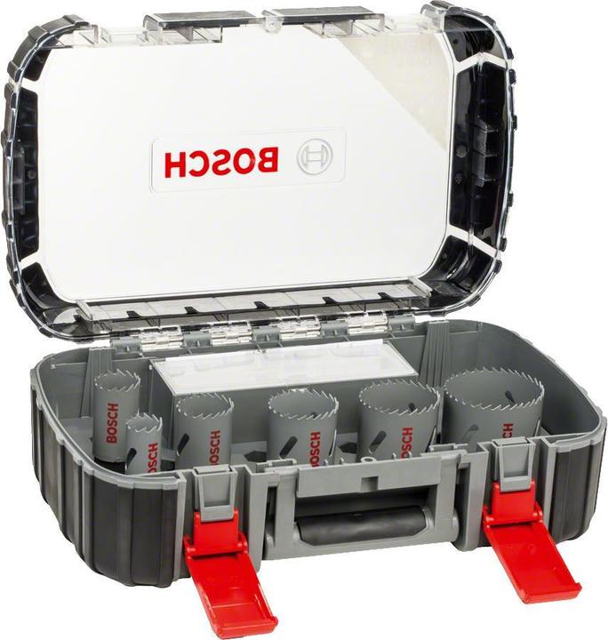 Immagine prodotto Bosch Professional Zubehör Set di seghe a tazza 11 pezzi Accesso (51 mm, 44 mm, 22 mm, 35 mm, 65 mm, 29 mm)