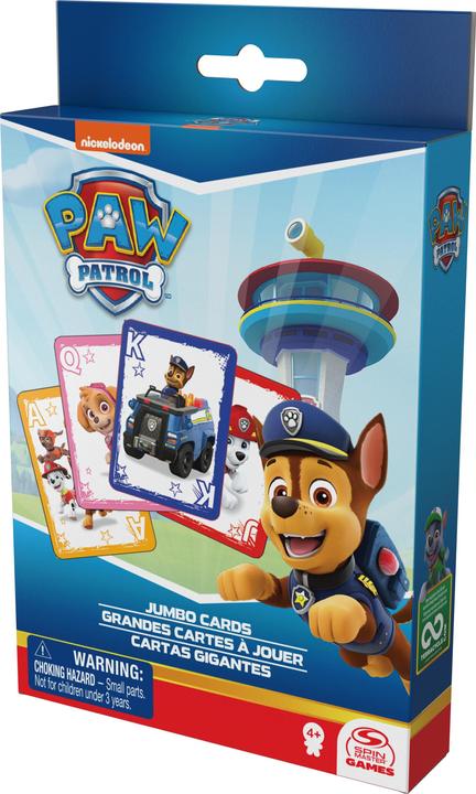 Produktbild Spin Master Paw Patrol Jumbokarten von Games, Spiele für Kinder Kartenspiele Brettspiele für Kinder