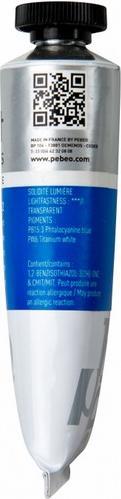 Actual product image Pebeo Artist Acrylics extrafine (Permanentzyan, 37 ml)