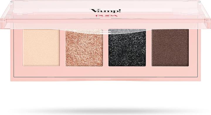 Actual product image Pupa Milano Vamp! 4 Eyeshadow Palette 006 Deep Nude (006 Deep Nude)