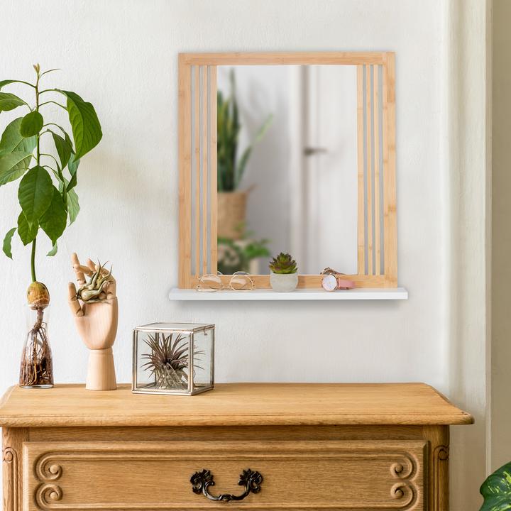 Actual product image Relaxdays Bathroom mirror (54 x 10 x 56.5 cm)