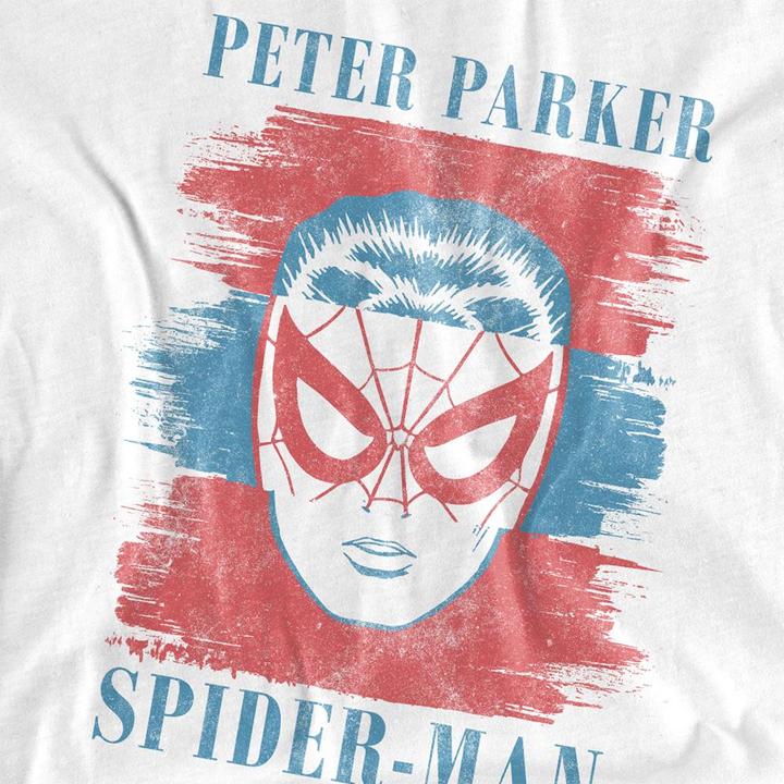 Immagine prodotto Spiderman Maglietta Peter Parker A Strisce Adulto Unisex (XL)
